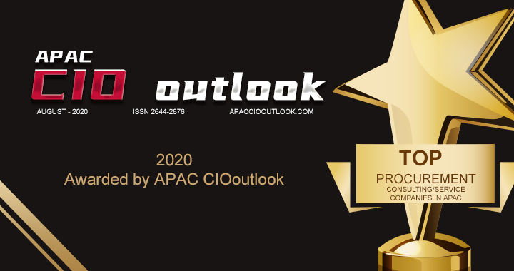 熵易科技榮獲《CIO outlook》2020 亞太區(qū)采購咨詢服務(wù)提供商TOP10